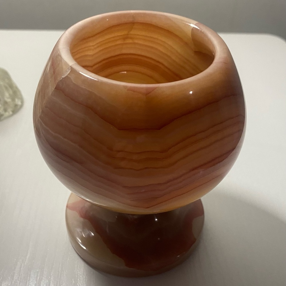 Carnelian goblet